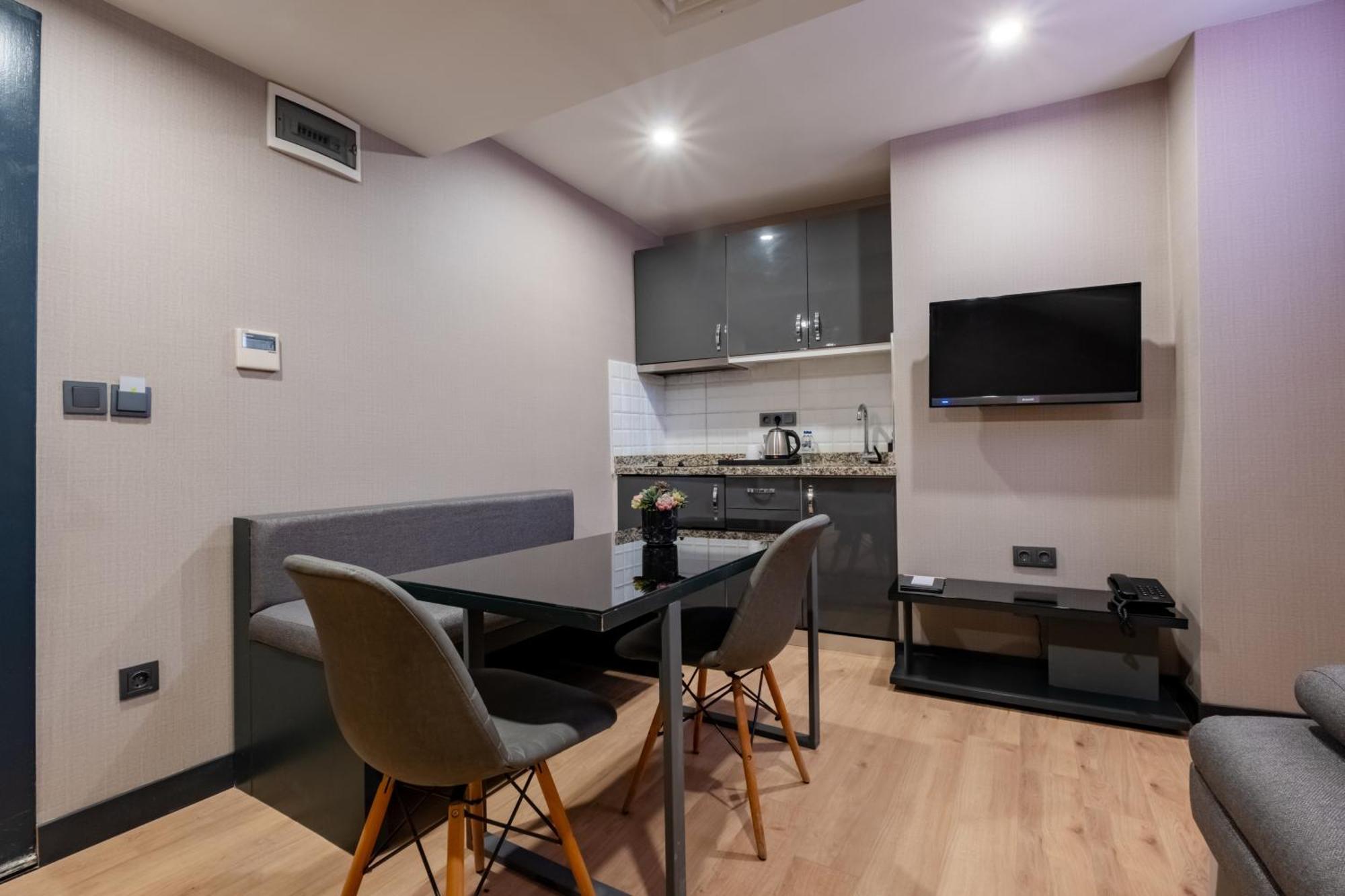 The Row Suites Taksim Istanbul Exteriör bild