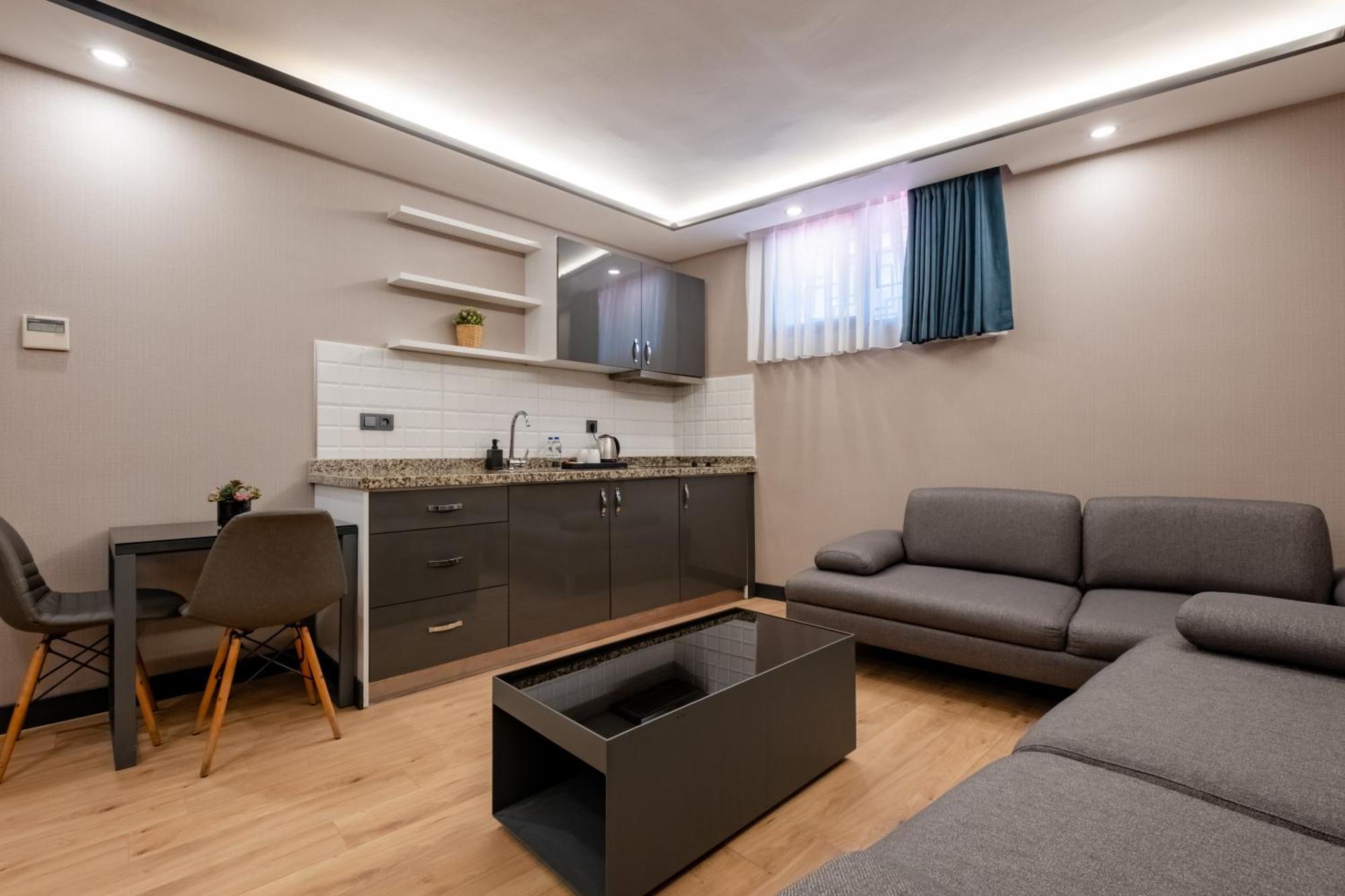 The Row Suites Taksim Istanbul Exteriör bild