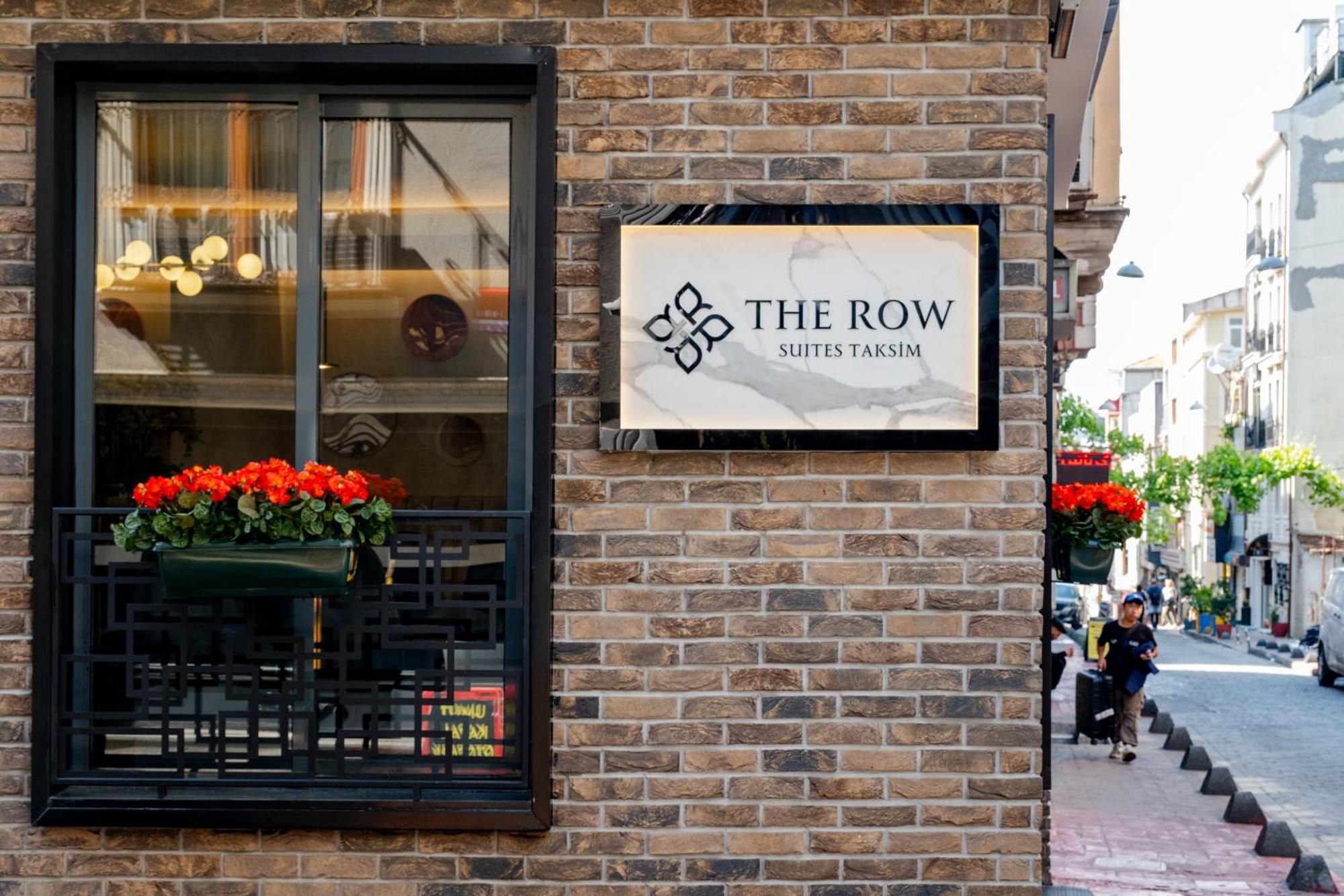 The Row Suites Taksim Istanbul Exteriör bild