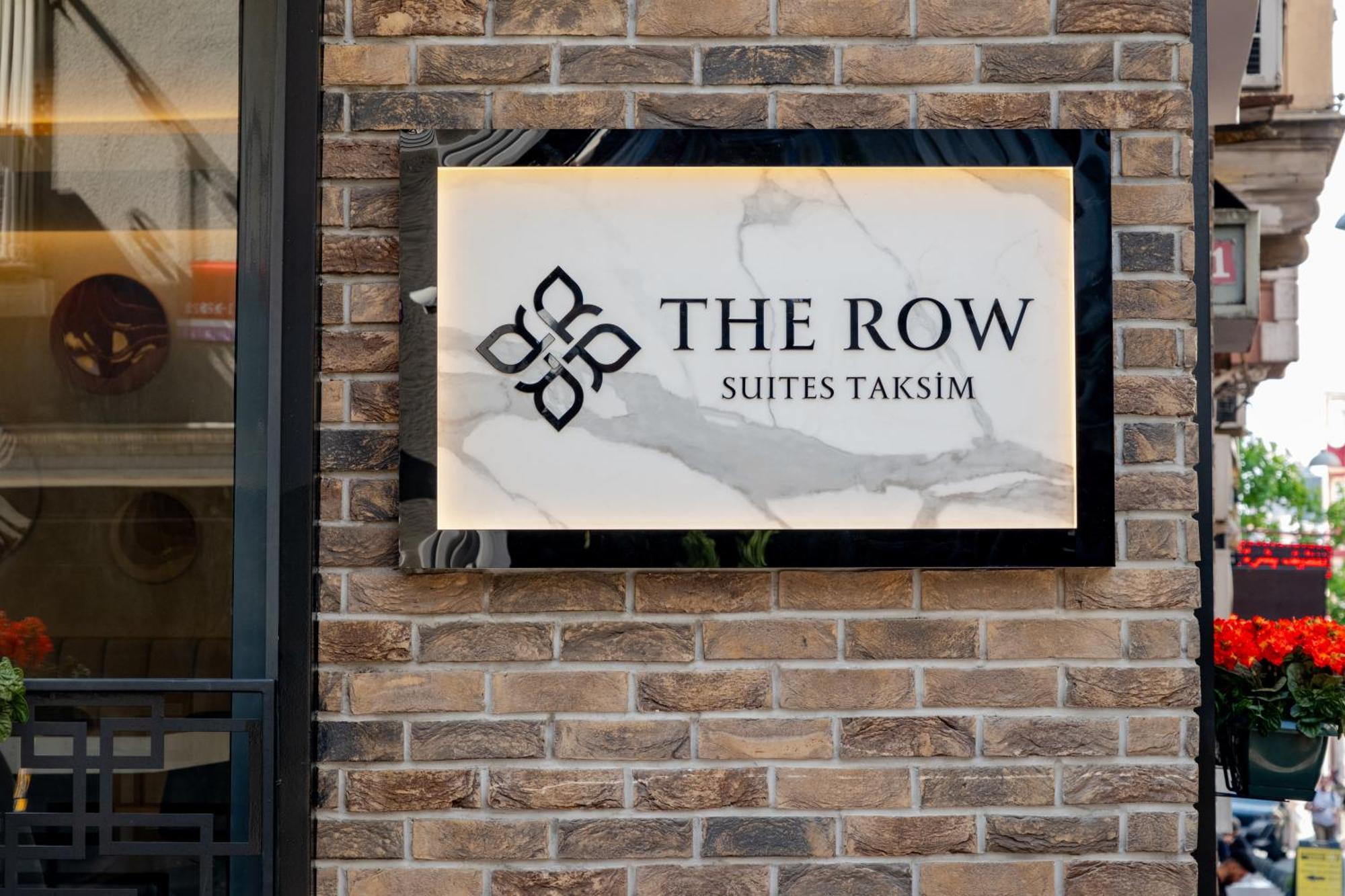 The Row Suites Taksim Istanbul Exteriör bild