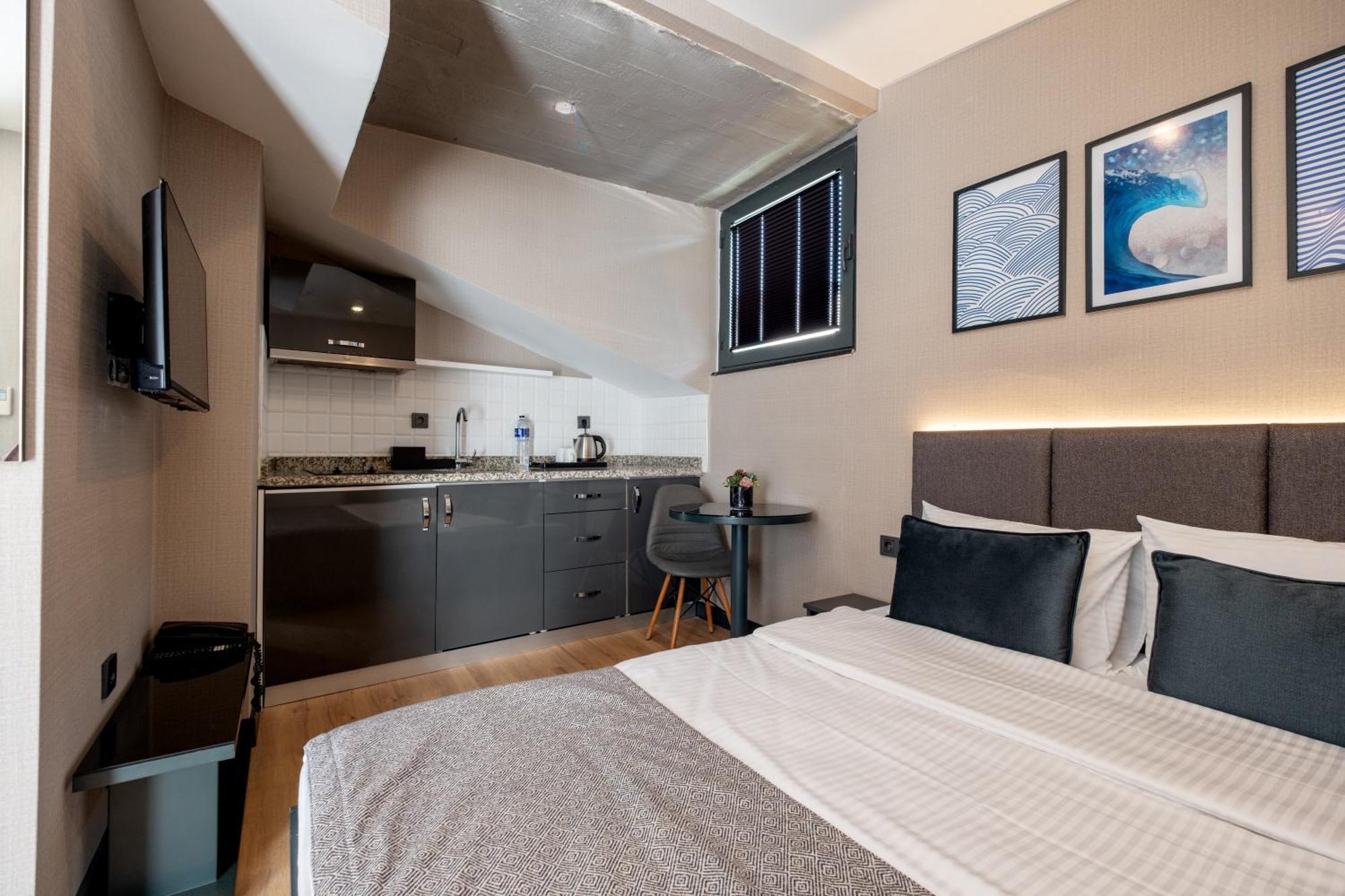 The Row Suites Taksim Istanbul Exteriör bild